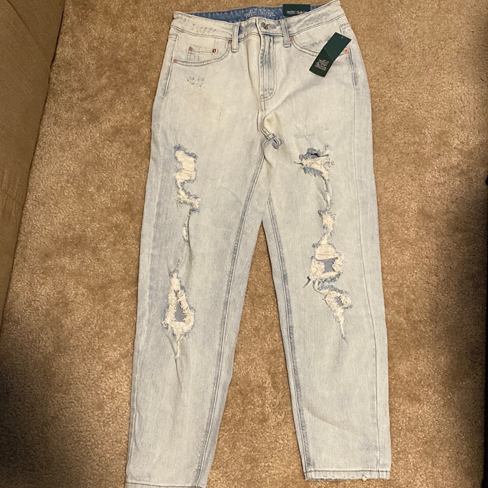 Wild fable/target denim light wash jeans